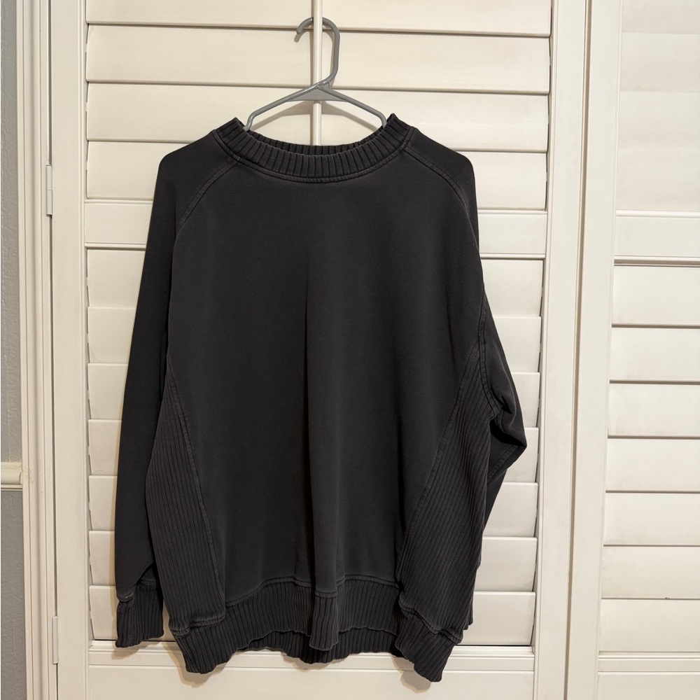 Aerie Charcoal Crewneck